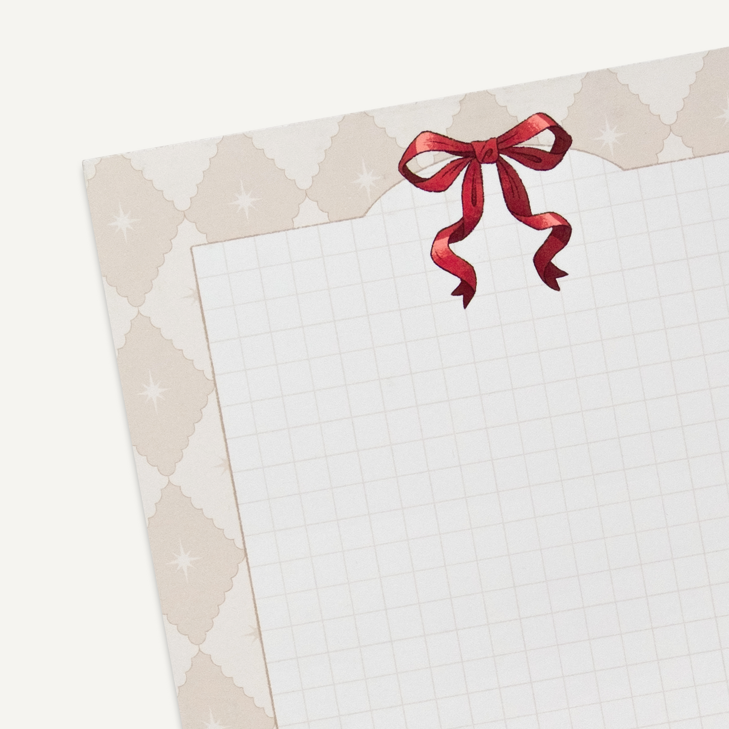 Ribbon Grid A5 Notepad