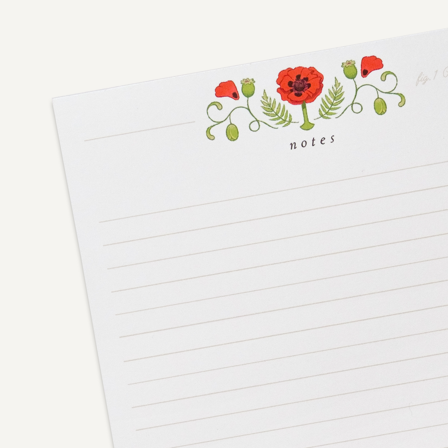Poppy Planner A5 Notepad