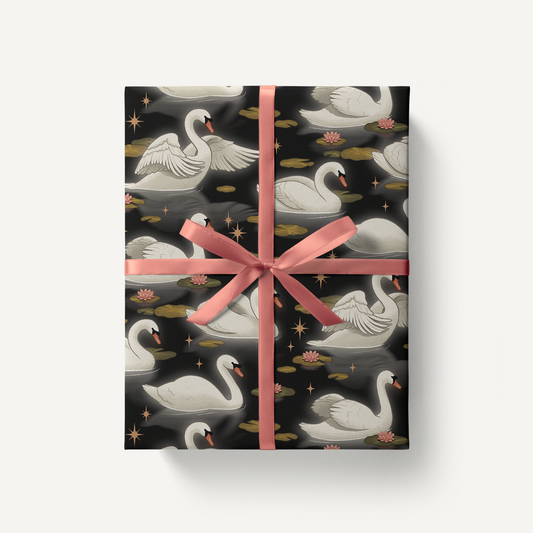 Swan Lake Gift Wrap - 1 Sheet