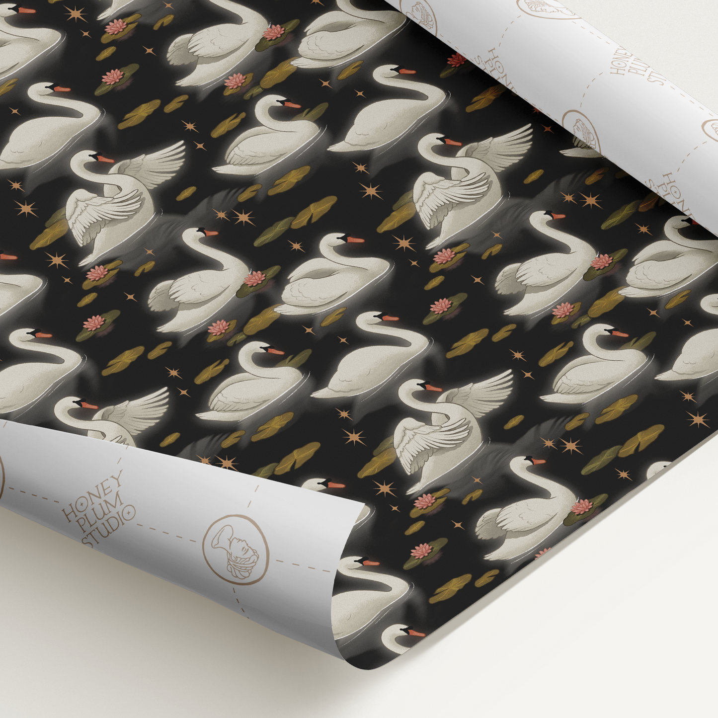 Swan Lake Gift Wrap - 1 Sheet