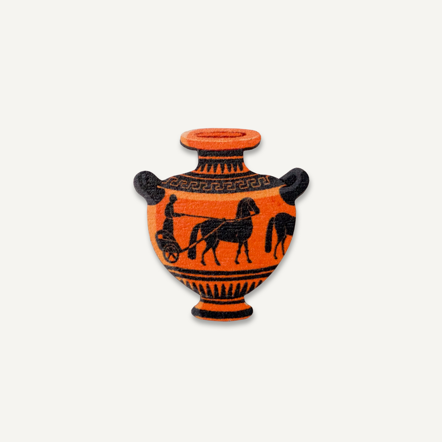 Grecian Vase Wooden Pin